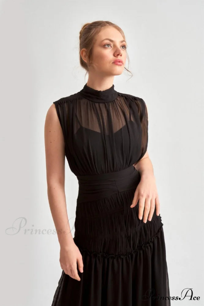 Leilani Elegant Midi Dress