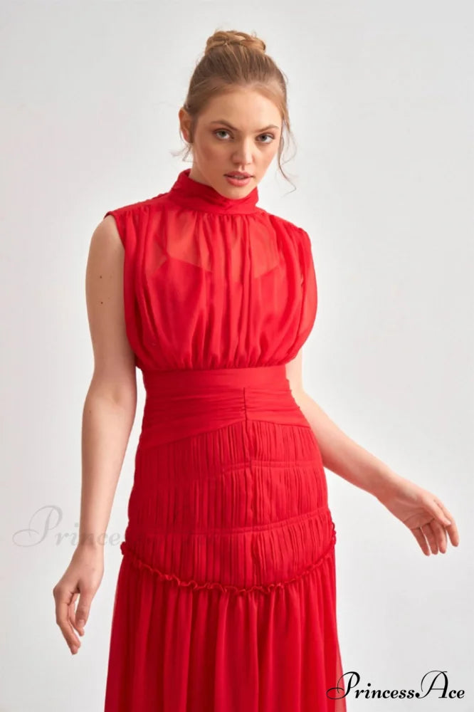Leilani Elegant Midi Dress