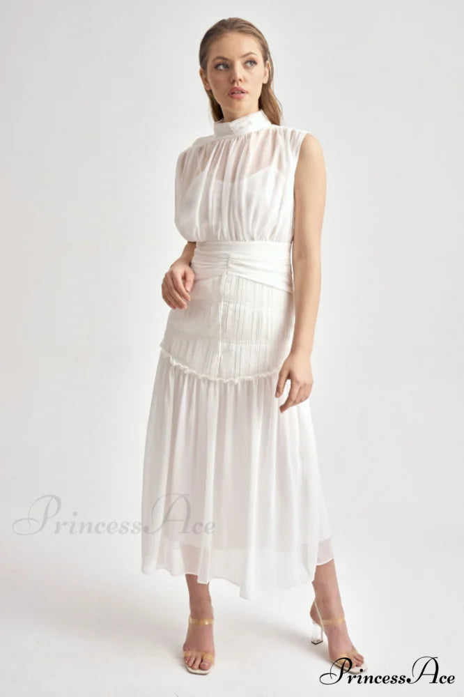 Leilani Elegant Midi Dress