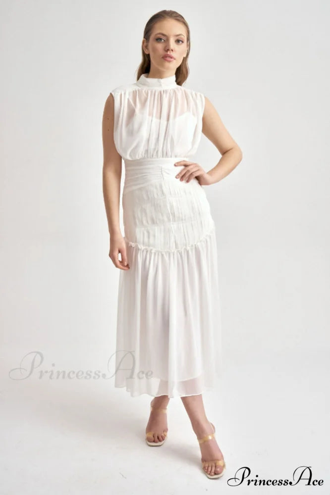 Leilani Elegant Midi Dress