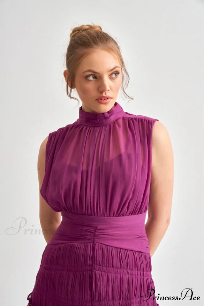 Leilani Elegant Midi Dress