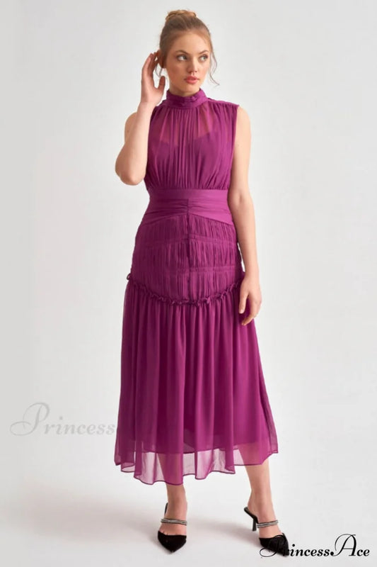 Leilani Elegant Midi Dress