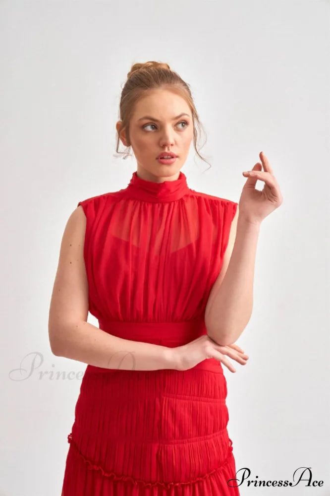 Leilani Elegant Midi Dress