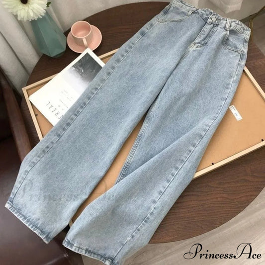 Light Blue Denim Trousers