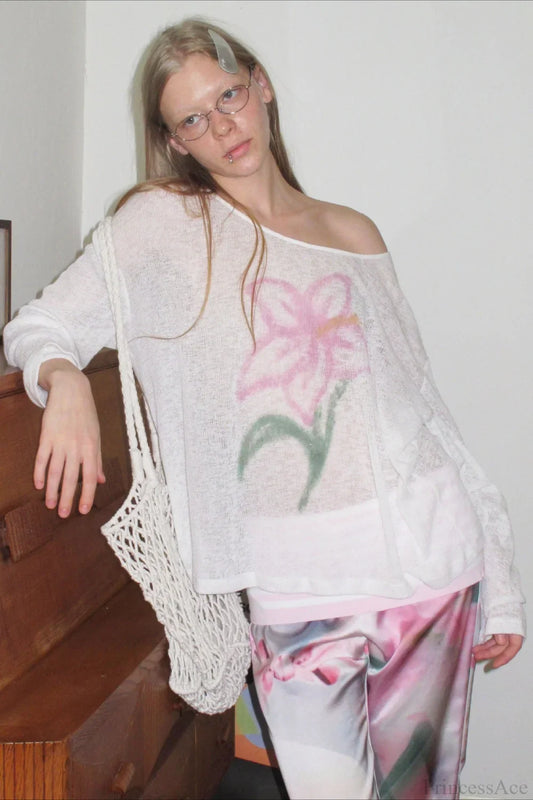 Lightweight Sun Protection Loose Casual Slouchy Blouse