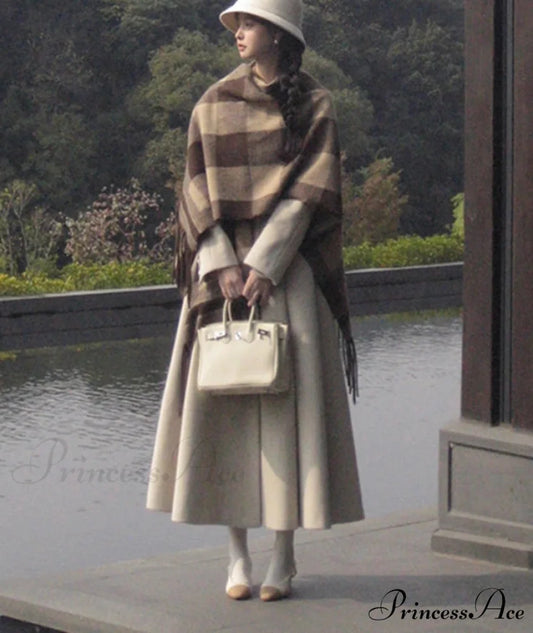 Luxurious Blended Elegant Overcoat overcoats-241228