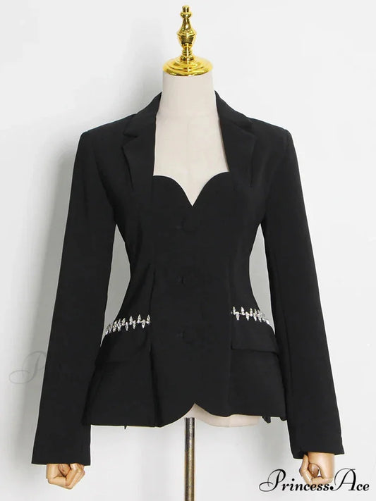 MARGARET Elegant BLAZER S / Black