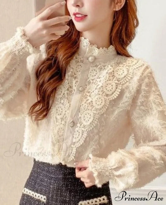 MARIA BLOUSE Apricot / M