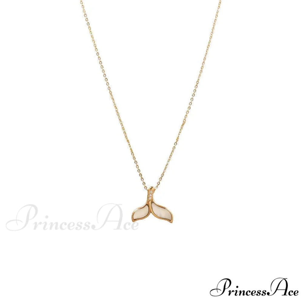 Mermaid Tail Pendant Necklace