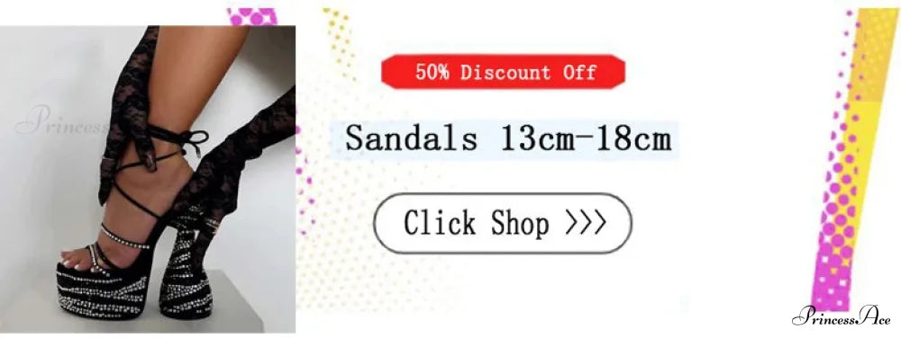 Model Catwalk Sequined Platform Sandals - Open Toe Party Nachtclub Stripper Heels Pole Dance Shoes - Size 34-46