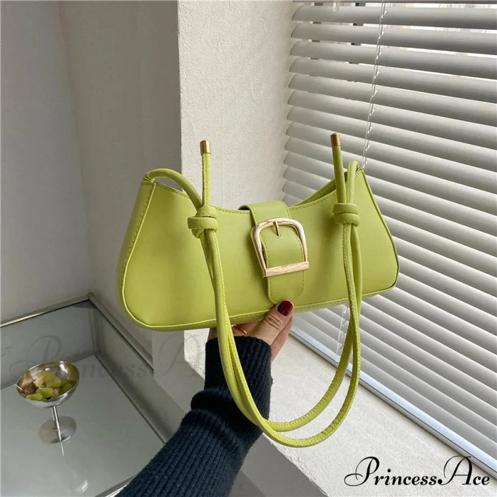 Monochromatic Fashionable Petite Shoulder Purse shoulder-250126