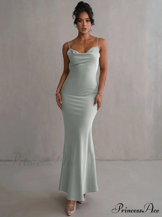 Mozision Floral Draped Backless Maxi Long Dress For Women Fashion Christmas Party Dress