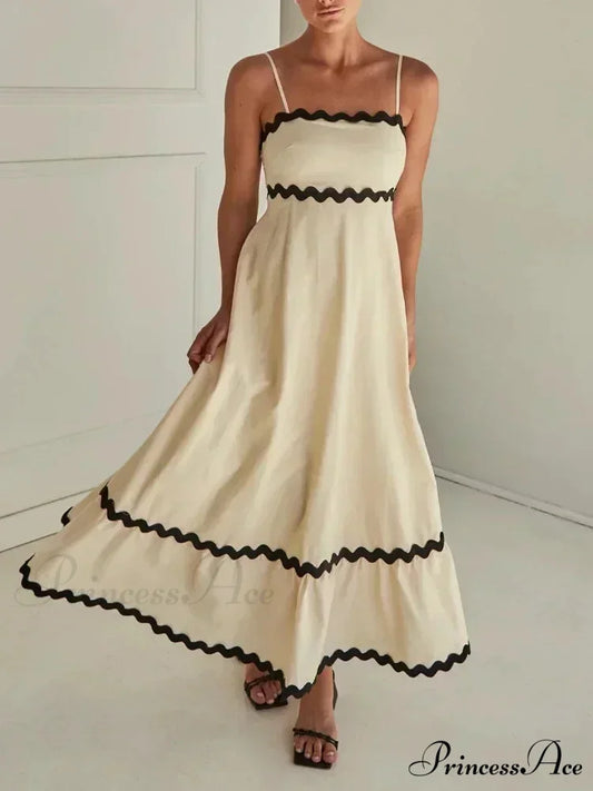 New Fashion Sexy Strapless Strap Women Long Boho Dress