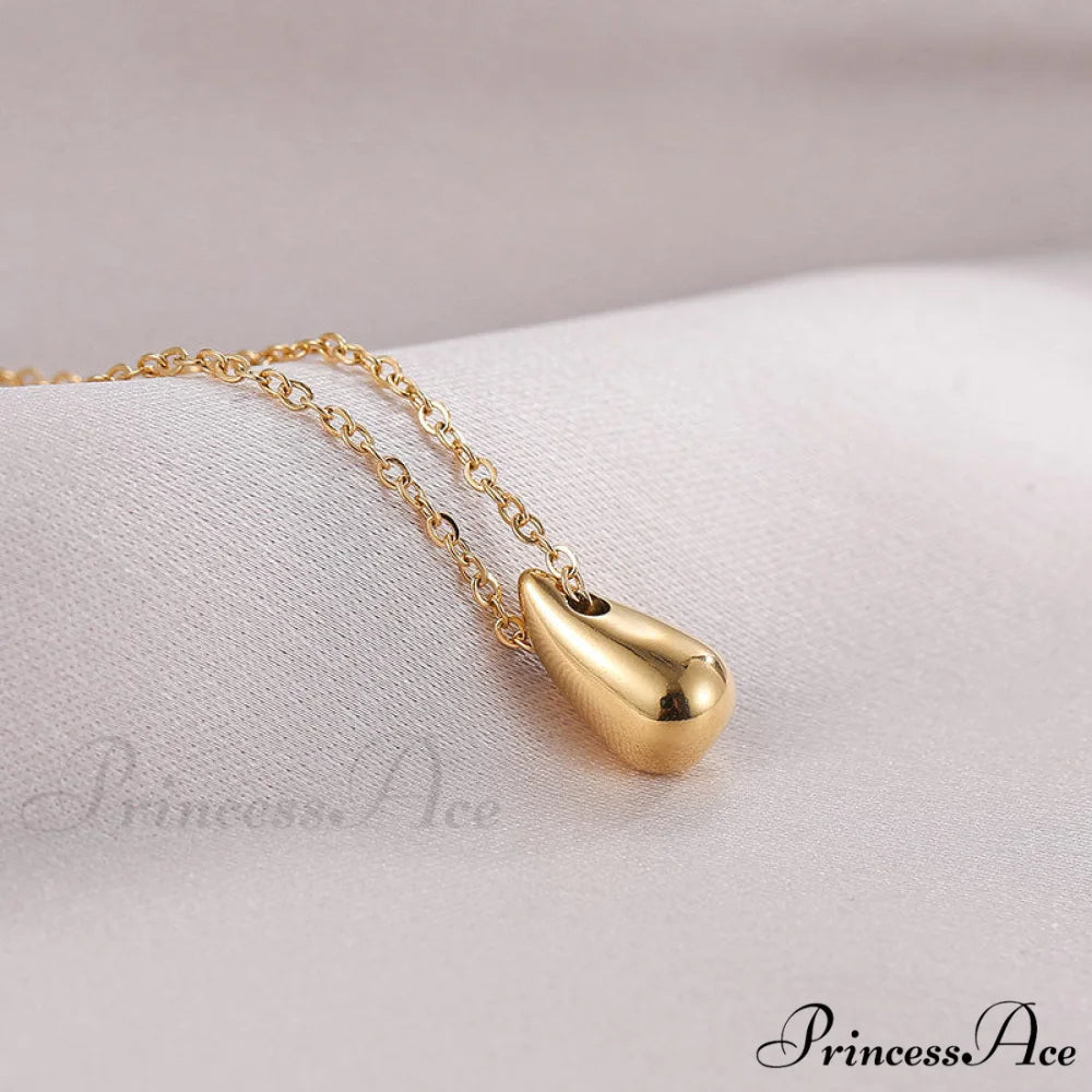Niche Design Drop-shaped Simple High-end Necklace