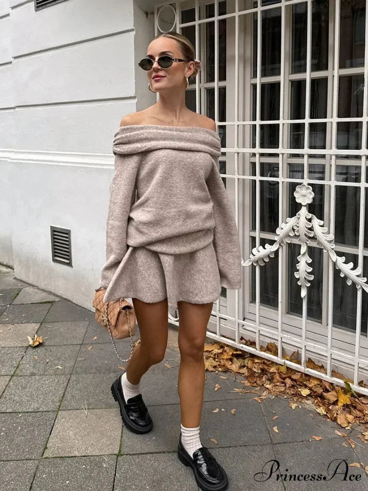 Off Exposed Cashmere Pullover swraters-241228