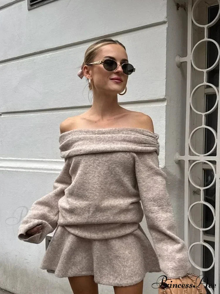 Off Exposed Cashmere Pullover swraters-241228