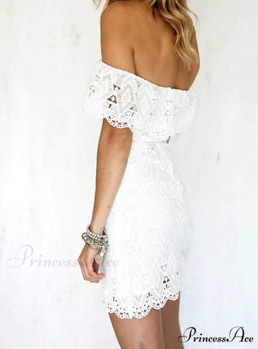 Off The Shoulder Women’s Wedding Party Dress