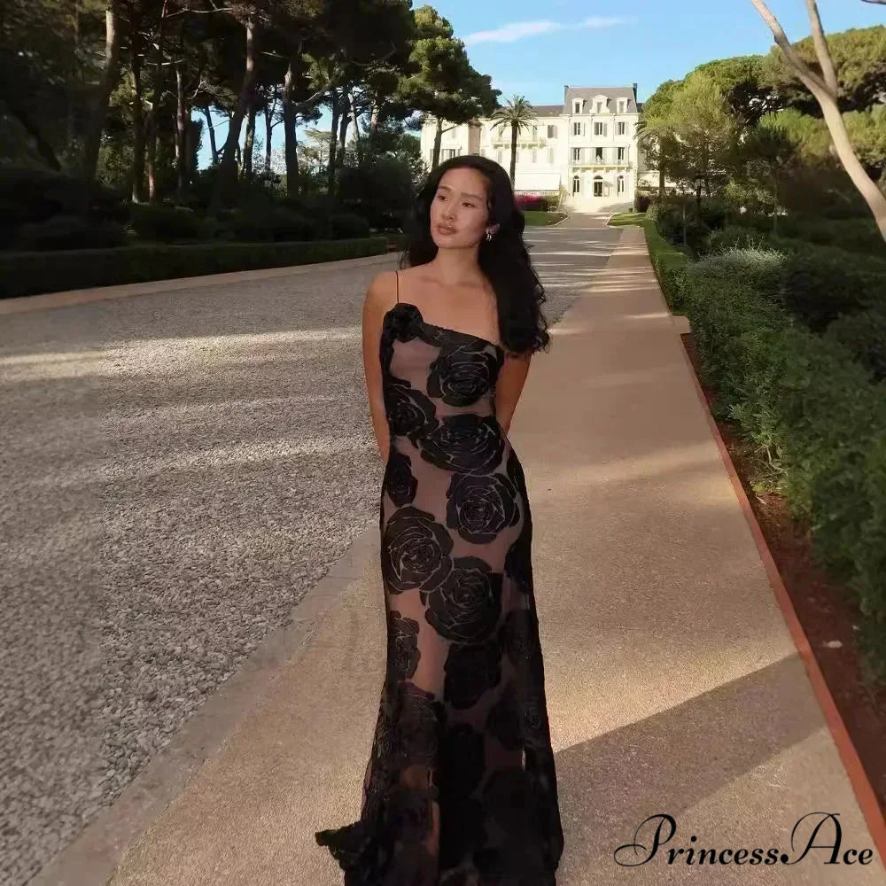 One Shoulder Mesh Bodycon Party Dress