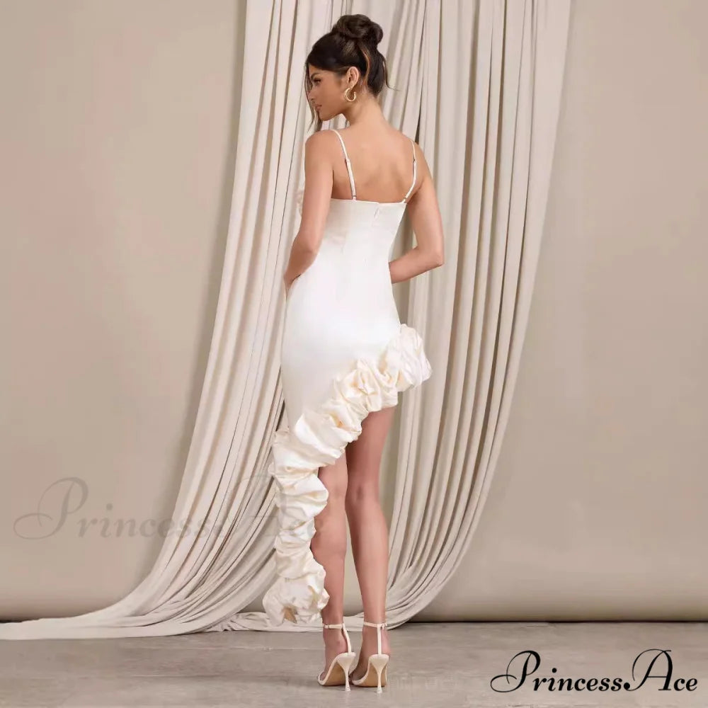 Opulent Pearl Strapless Bandage Prom Dress promdress-250223