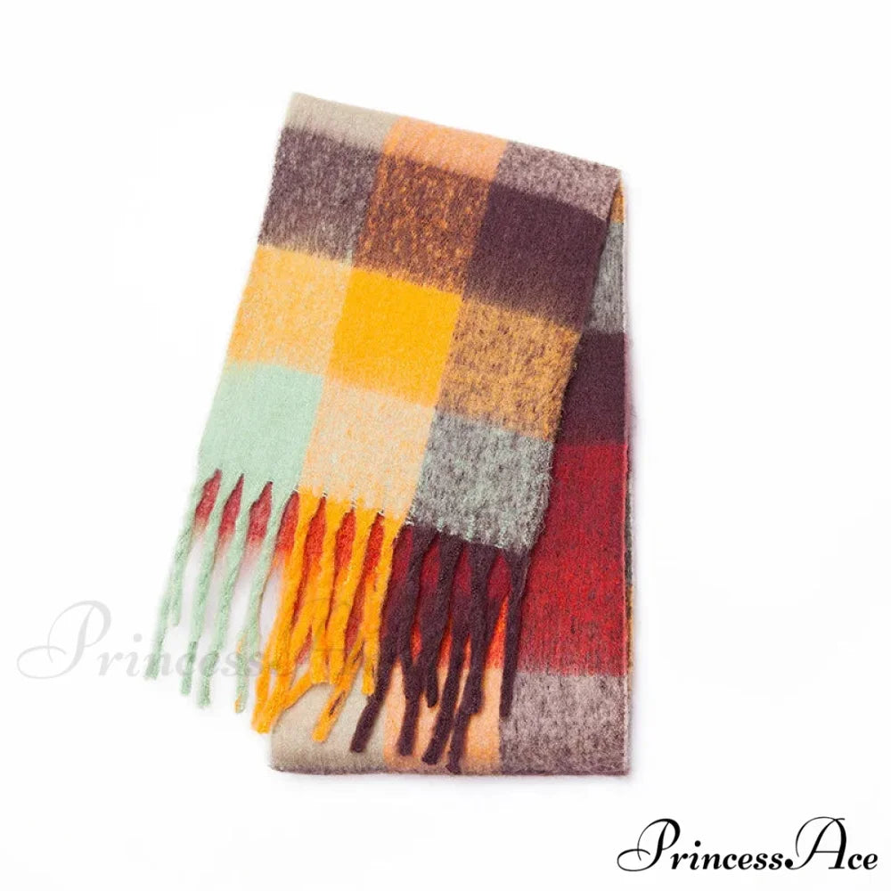 Opulent Winter Cashmere Shawl Wrap Scarf scarf-241228