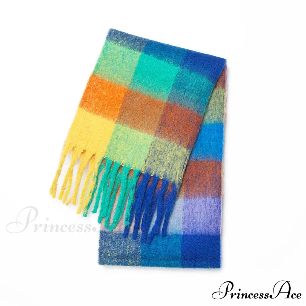 Opulent Winter Cashmere Shawl Wrap Scarf scarf-241228