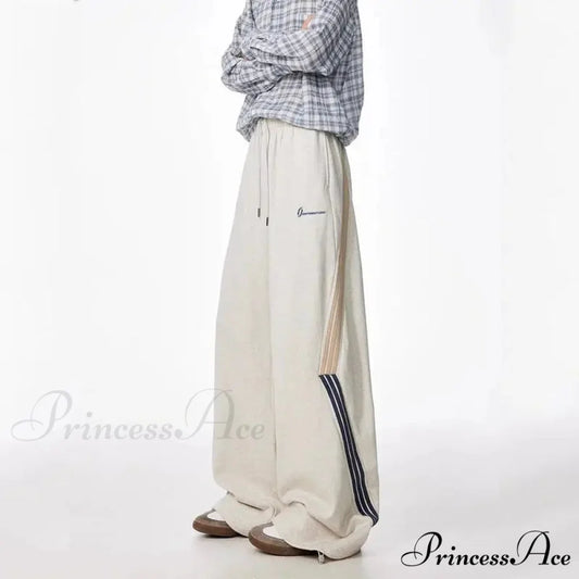 Patterned Cinched Retro High Rise Trousers pants-241228