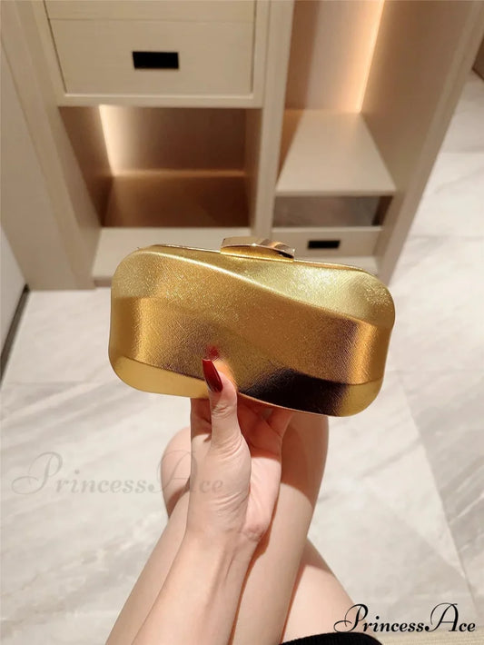 Patterned Square Box Night Wedding Clutch Bag clutchbag-250126