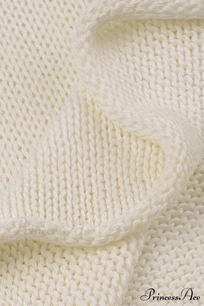 Pentagram Jacquard Crimping Jumper