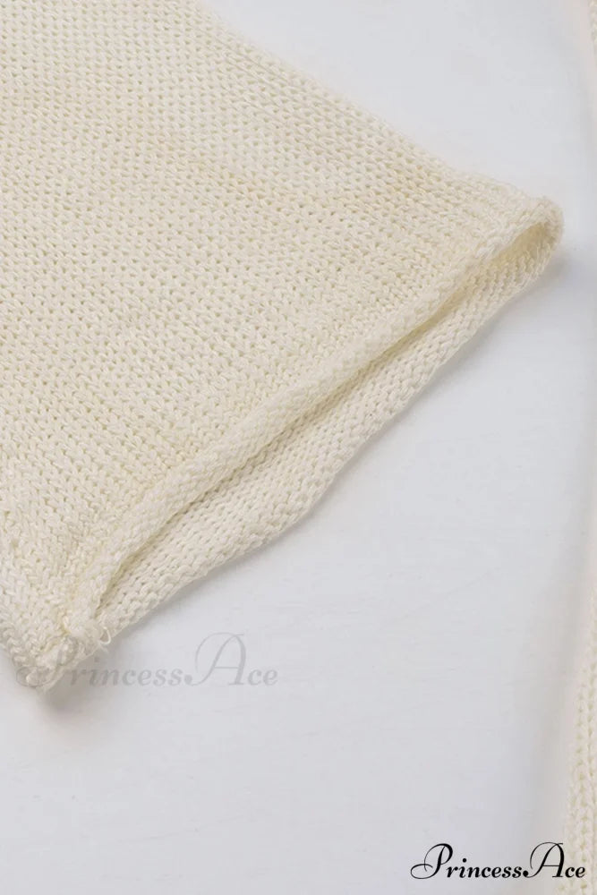 Pentagram Jacquard Crimping Jumper