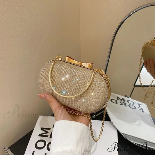 Pink Sparkling Sequins Evening Designer Opulent Crossbody Clutch Bag clutchbag-250126