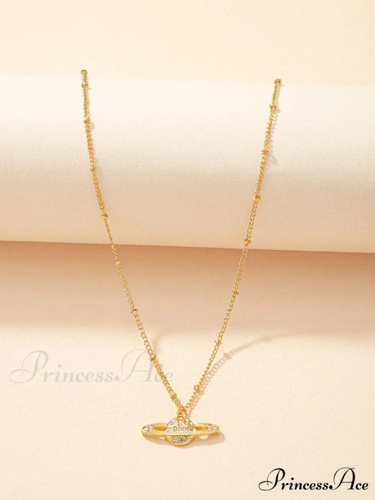 Planet Charm Necklace