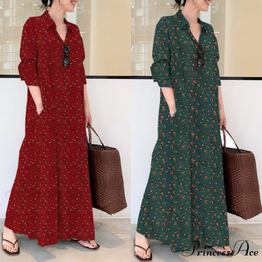 Plus Size Cotton Linen Dresses