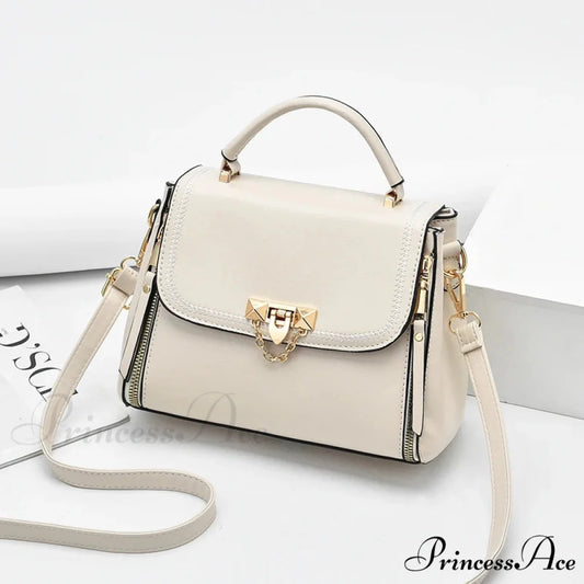 Premium Travel Crossbody Purse Beige handbag-250126