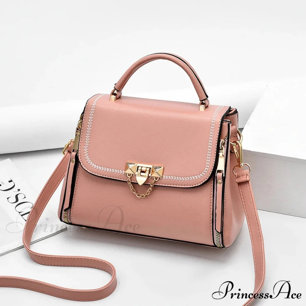 Premium Travel Crossbody Purse Pink handbag-250126