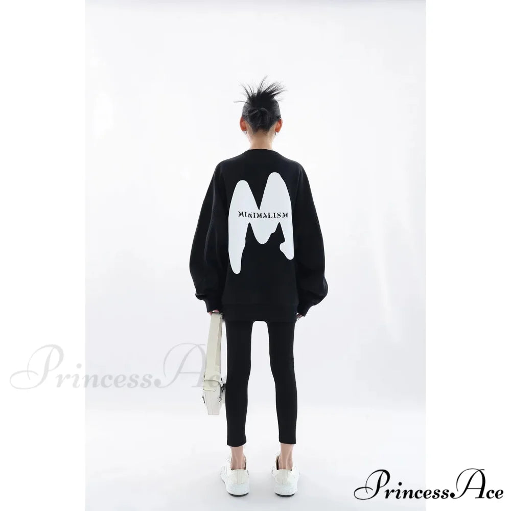 Printed Trendy Loose Casual Cozy Hoodie