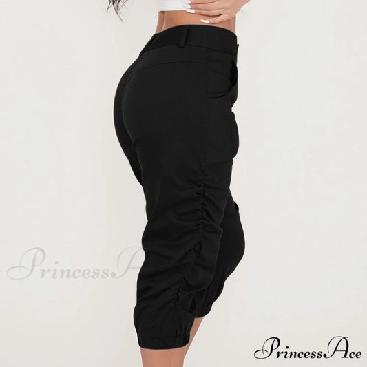 Relaxed-fit Cargo Capri Pant