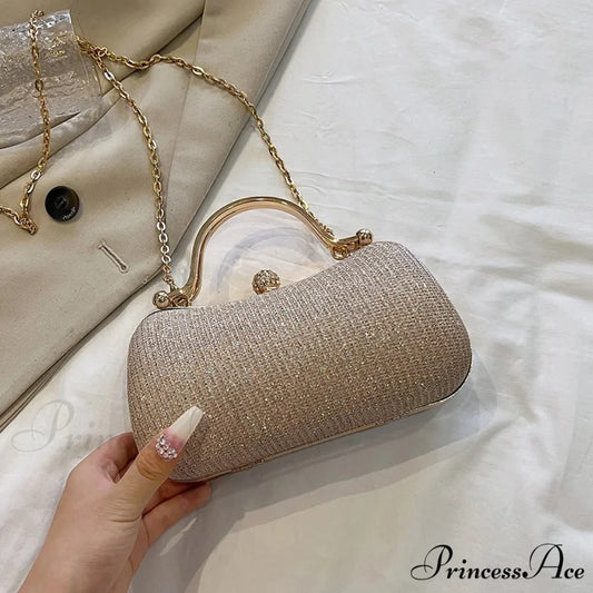 Retro Chain Evening Shoulder Clutch Bag clutchbag-250126
