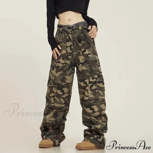Rough Camo Cargo Millennium Pants olive / S pants-241228