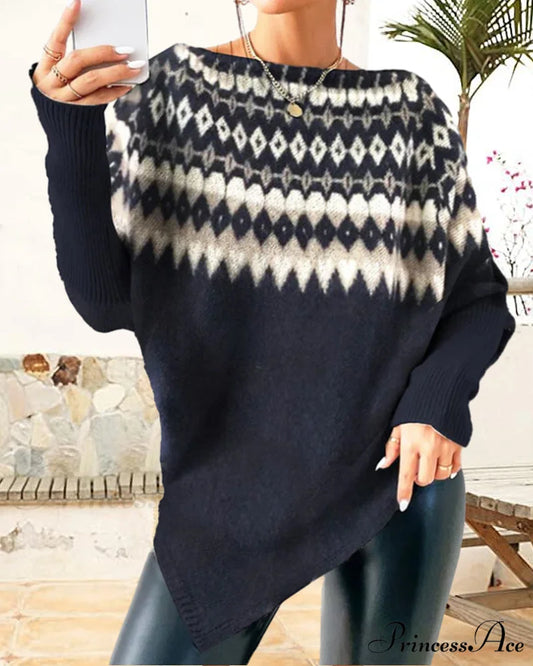 Round neck sweater