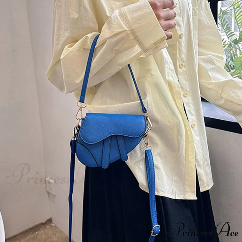 Saddle Courier Leather Crossbody Shoulder Purse handbag-250126