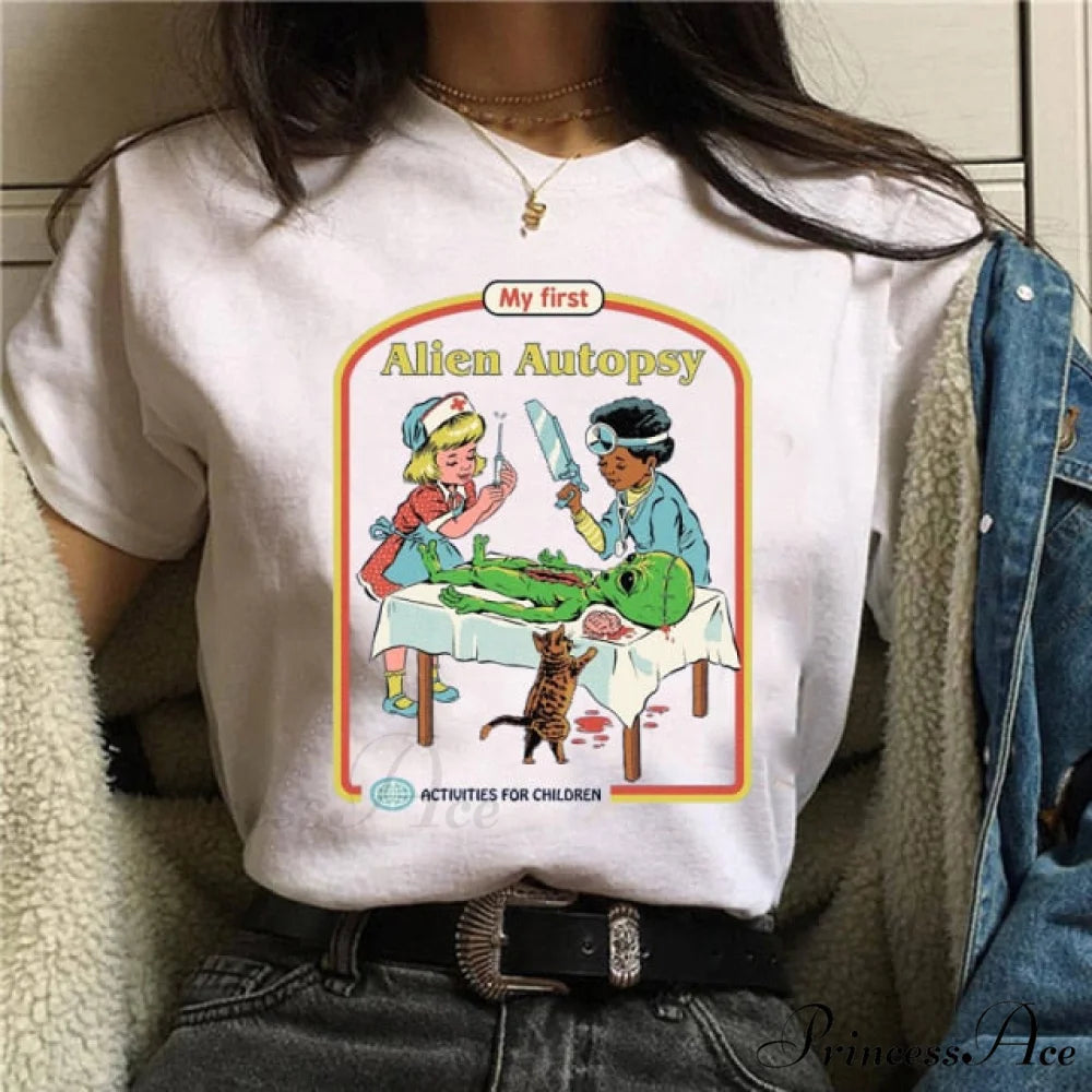 Satan Horror Demon Death Scary Devil Funny T-shirt green 1 / M