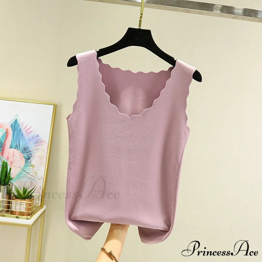 Seamless Thermal Underwear Tops