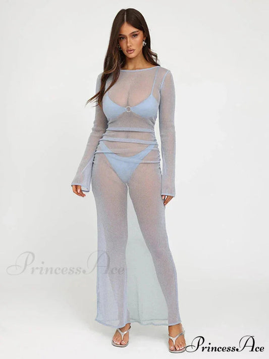 Shimmer Glitter View Holiday Attire vacationdress-250223