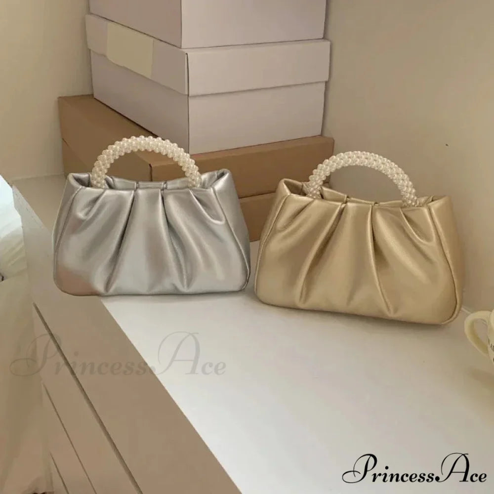Shiny Grip Evening Purse Handbag handbag-250126