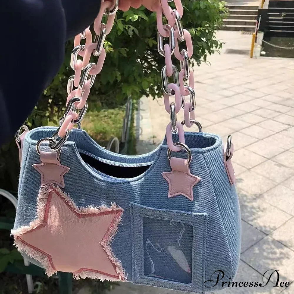 Shiny Platinum Leather Crossbody Shoulder Bag shoulder-250126