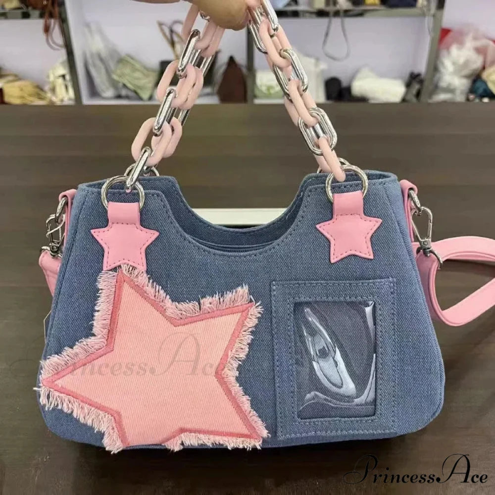 Shiny Platinum Leather Crossbody Shoulder Bag shoulder-250126