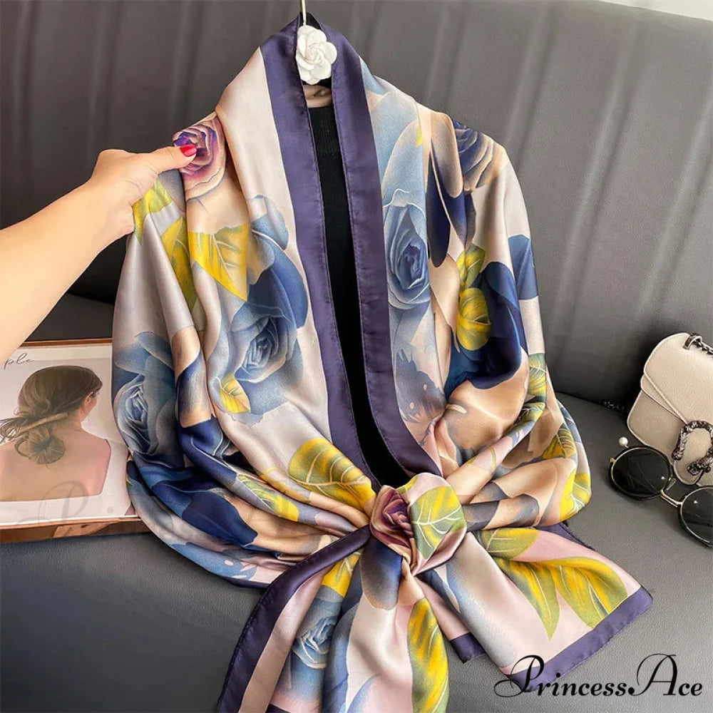 Silk Luxurious Beach Scarf scarf-241228