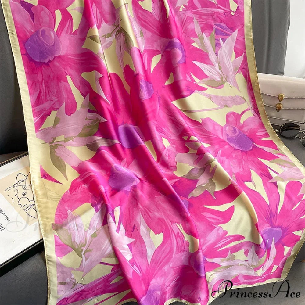 Silk Luxurious Beach Scarf scarf-241228
