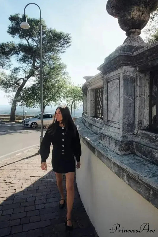 Sleeve Buckle Knitted Cardigan Burgundy / S cardigans-241228