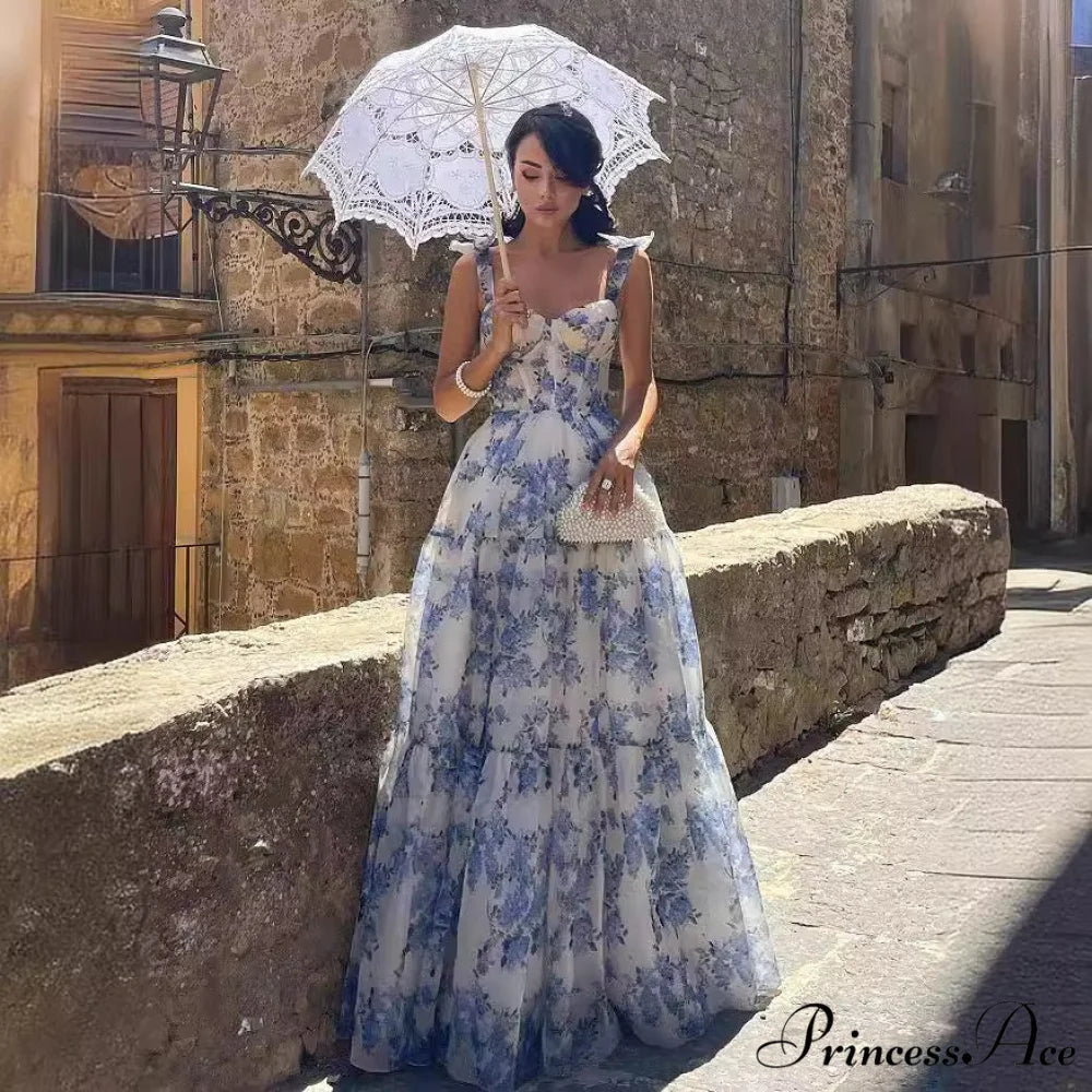 Sleeveless Seductive Plunging V-neck Prom Gown promdress-250223